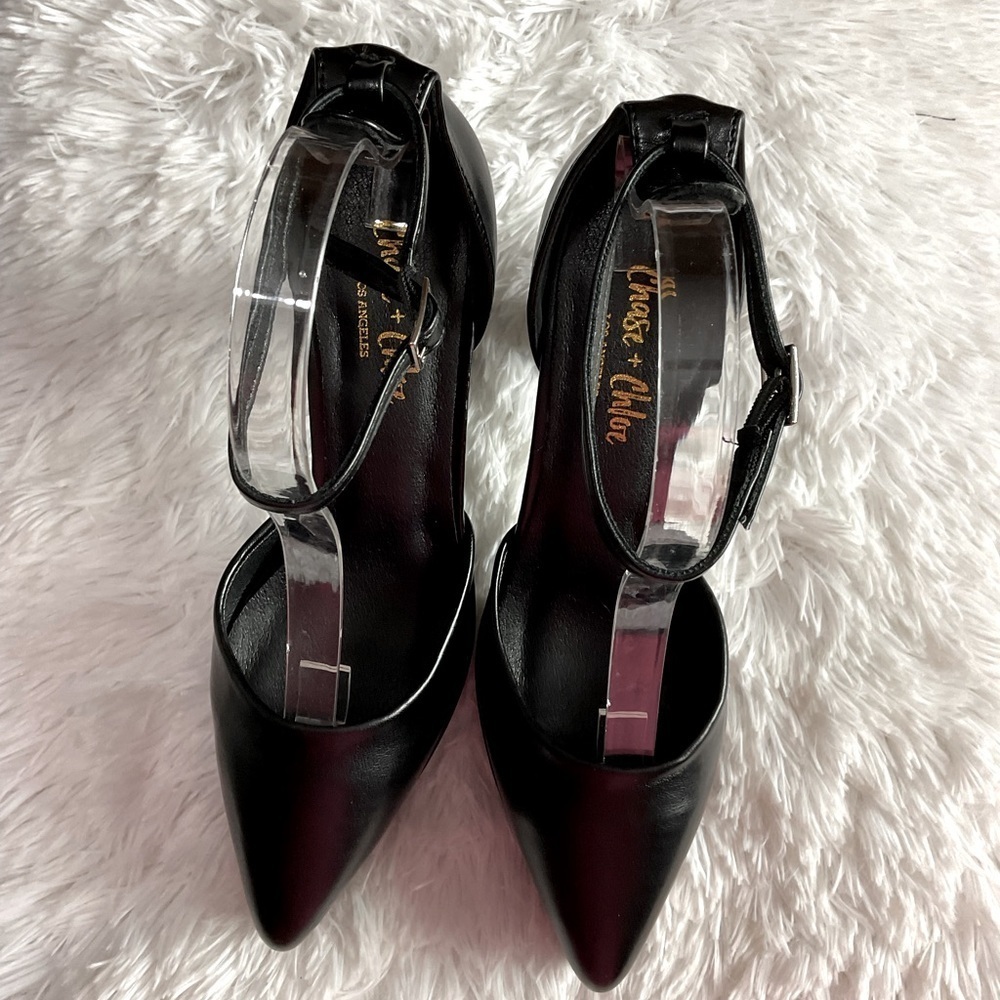 Chase & Chloe For Nordstrom Platform Block-heel Shoes - Picture 2 of 8